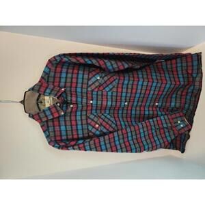 Vintage 417 Checkered Flannel Shirt by Van Heusen